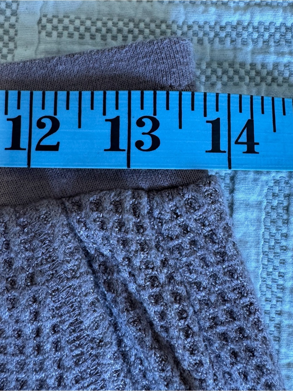 Knix Waffle Knit Lounge Shorts Dusty Mauve Relaxed Fit S/M - Picture 7 of 9